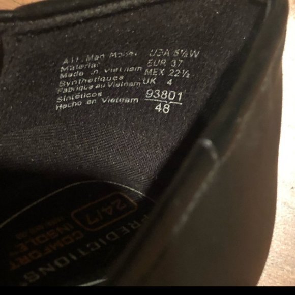 Predictions Womens Black Work Comfortable Dress Shoes Black Size 5.5 - Picture 5 of 6